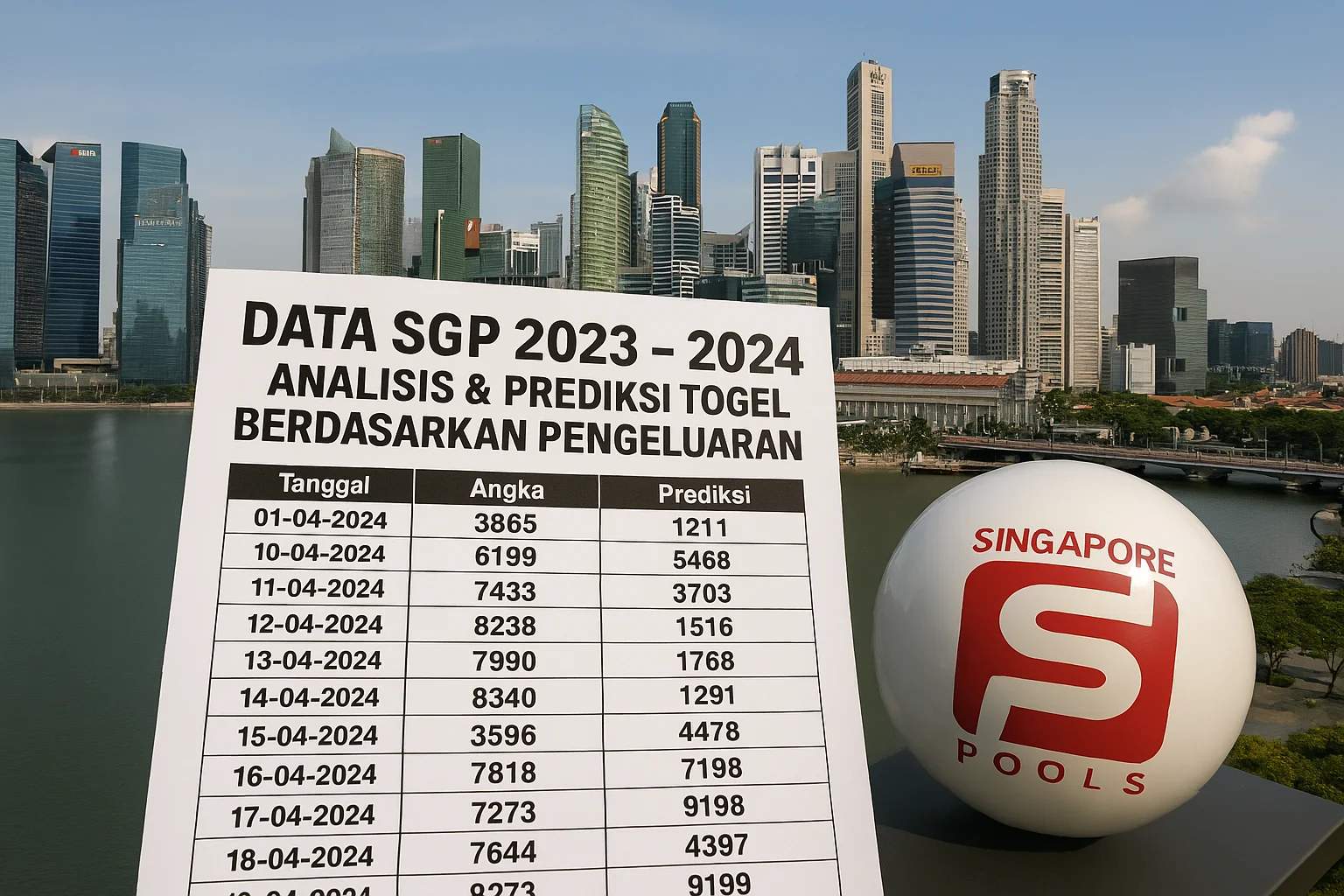 Data SGP 2023 hingga 2024: Analisis dan Prediksi Togel Berdasarkan Pengeluaran