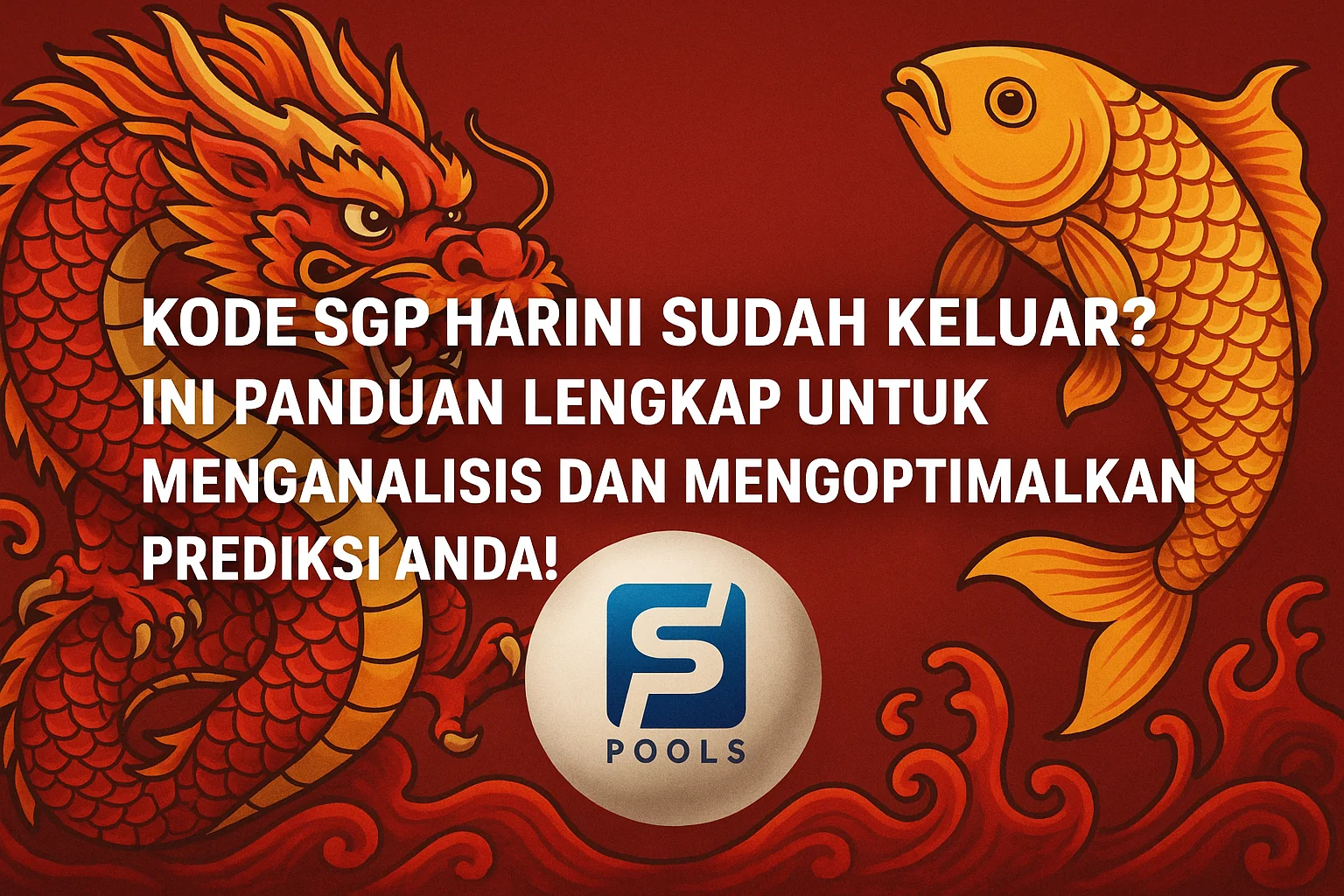 Kode SGP Hari Ini Sudah Keluar? Ini Panduan Lengkap untuk Menganalisis dan Mengoptimalkan Prediksi Anda!