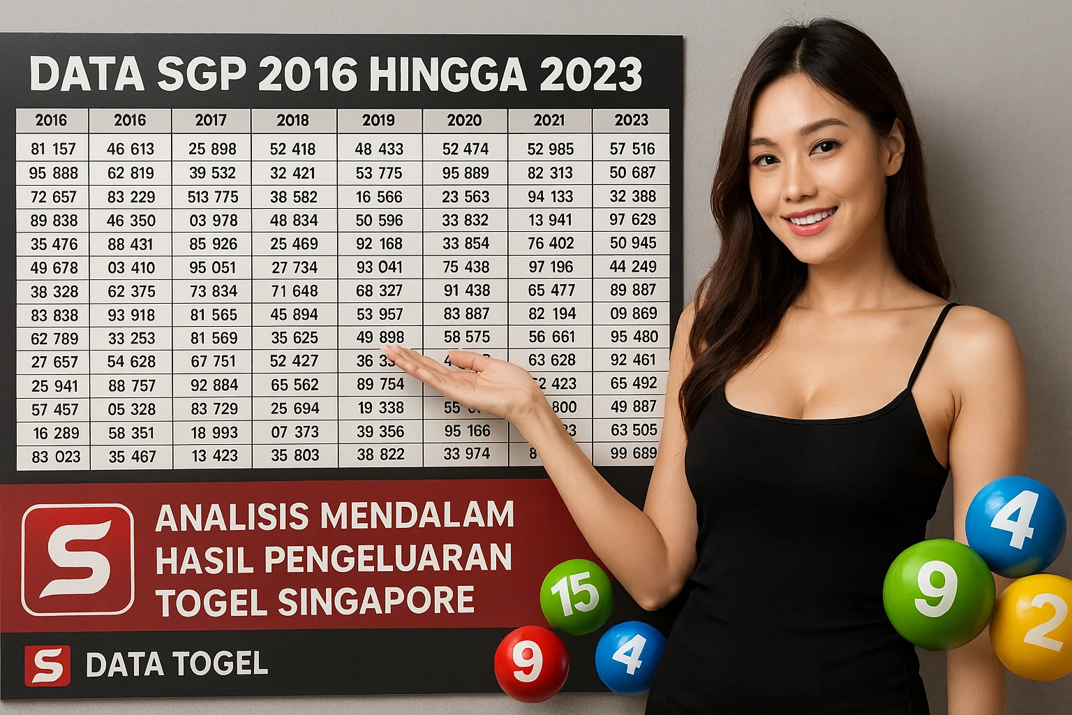 Data SGP 2016 hingga 2023: Analisis Mendalam Hasil Pengeluaran Togel Singapore